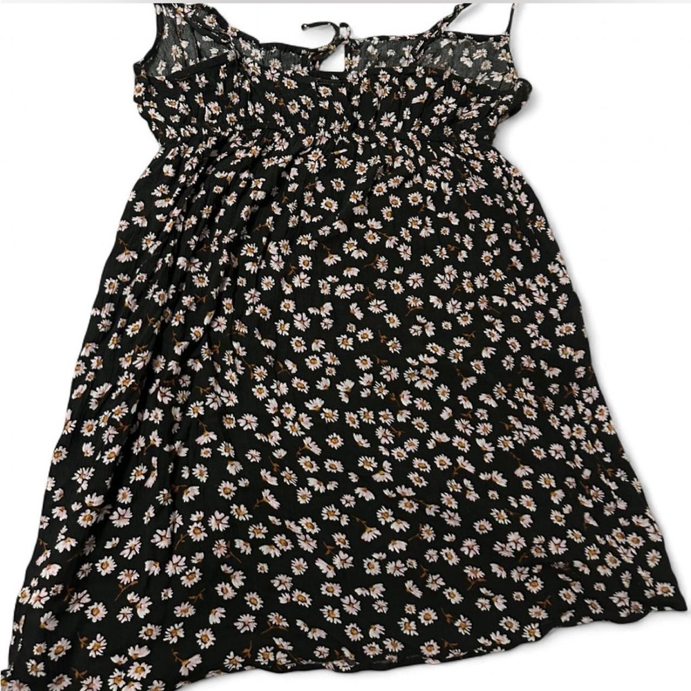 Billabong Black and White Floral Mini Dress